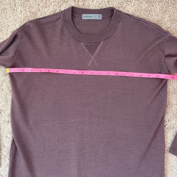 Icebreaker Women's Wool Blend Crewneck Long Sleeve Lightweight Sweatshirt XS - Picture 13 of 16